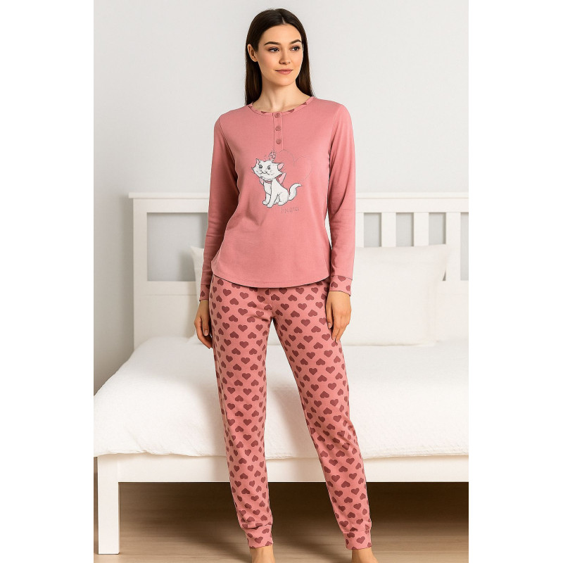 Pijama Cardado Gato
